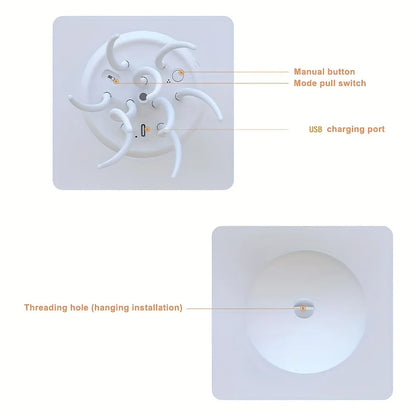 Mystic Jellyfish Voice Lamp – Color Shift USB Light
