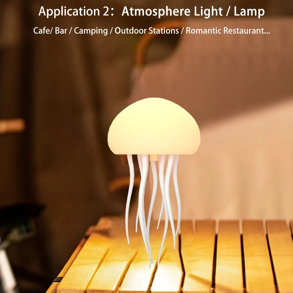 Mystic Jellyfish Voice Lamp – Color Shift USB Light