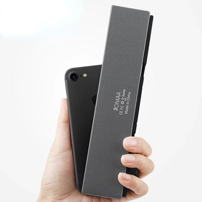 Foldable Bluetooth Keyboard Mini Aluminum Rechargeable Folding Wireless Keypad With Stand For Phone