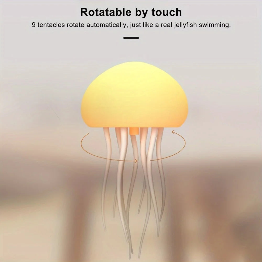 Mystic Jellyfish Voice Lamp – Color Shift USB Light