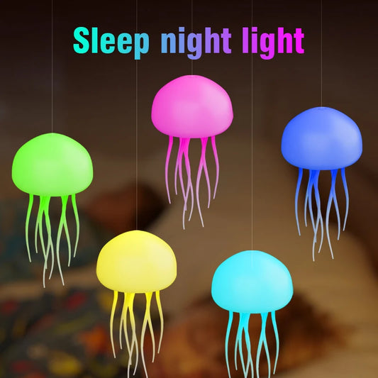Mystic Jellyfish Voice Lamp – Color Shift USB Light