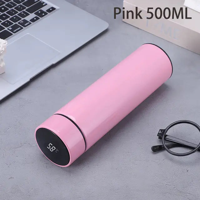 500ML-Stainless Steel Thermos Bottle with LED